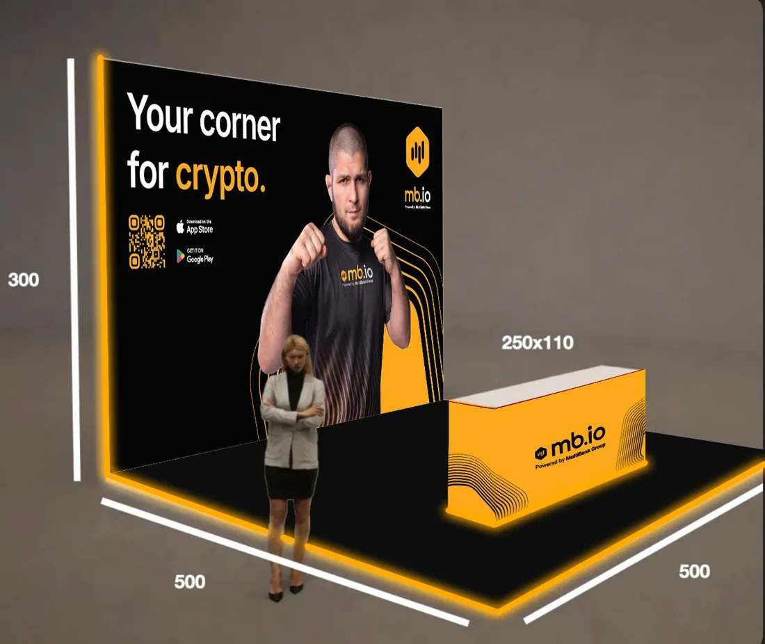 Event booth · view B