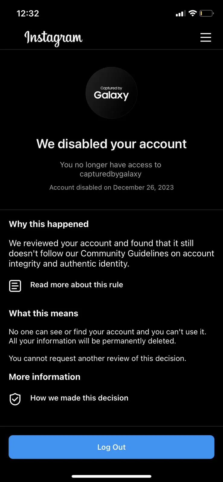 The takedown notice