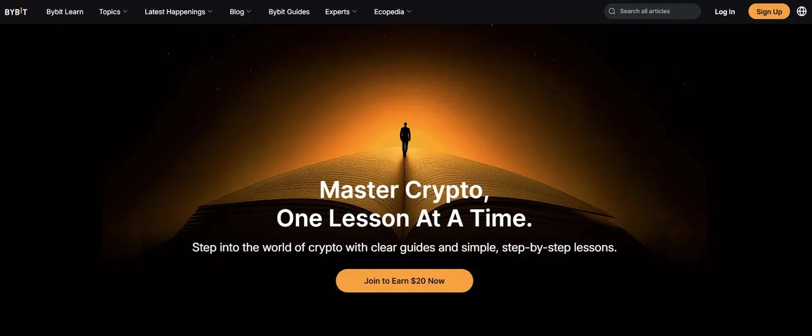 Learn hub hero · Bybit