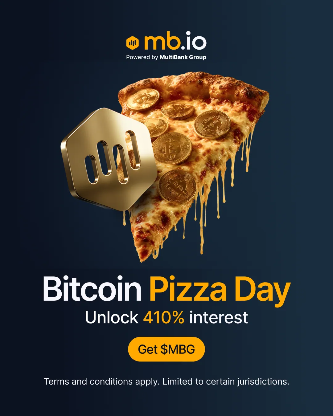 Bitcoin Pizza Day: earn interest on your BTC.